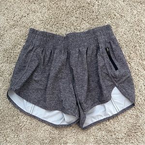 lululemon gray tracker shorts